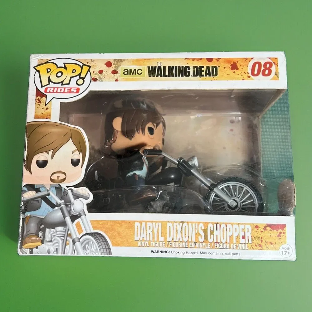 Funko Pop! Rides Vinyl: The Walking Dead - Daryl Dixon's Chopper #08